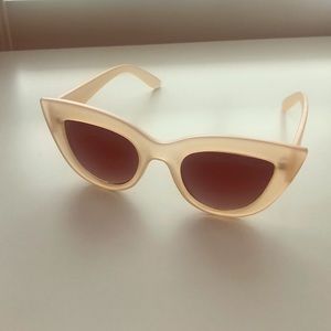 Zara pink cat eye sunglasses